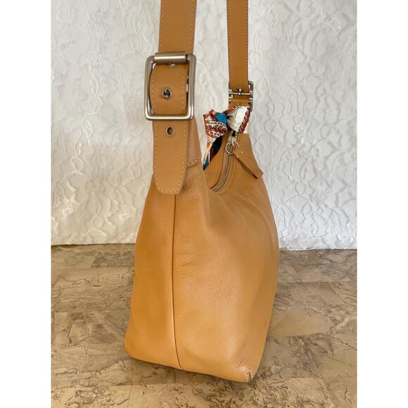 Rare Vintage Coach hobo Legacy leather small handbag 9566 very good condition - Picture 4 of 10